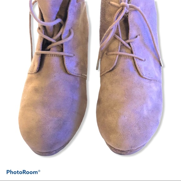 Scholl's Conquer wedge bootie. Sz 8 - Picture 3 of 6